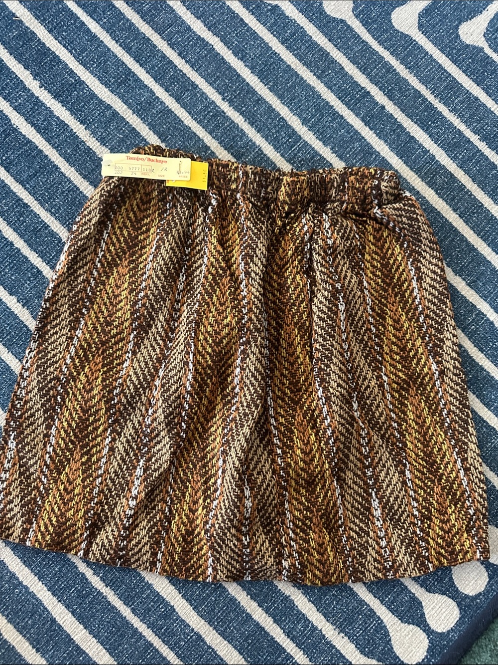 NWT vintage woven skirt